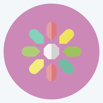 Icon Photos Album. suitable for web interface symbol. flat style. simple design editable. design template vector. simple symbol illustration vector