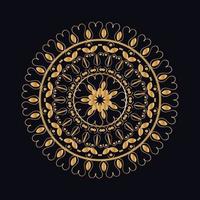 Luxury ornamental mandala design background vector