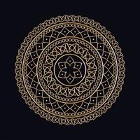 Luxury ornamental mandala design background vector