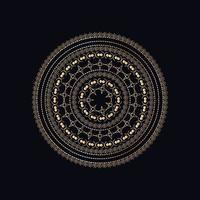 Luxury ornamental mandala design background vector