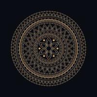 Luxury ornamental mandala design background vector