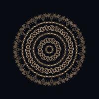 Luxury ornamental mandala design background vector