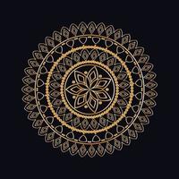 Luxury ornamental mandala design background vector