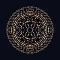 Luxury ornamental mandala design background vector