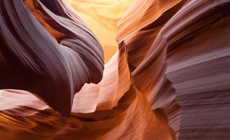 The colorful slot canyons of Antelope Canyon photo