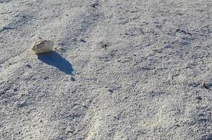 piedra caliza blanca con sombra foto