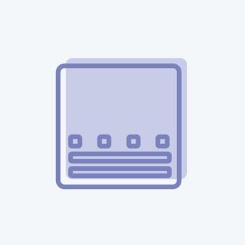 Icon Gradient. suitable for Photo Editing symbol. two tone style. simple design editable. design template vector. simple symbol illustration vector