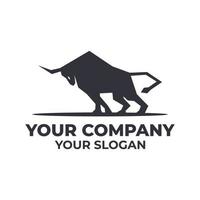 Bull Logo Templates vector