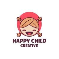 Happy Child Logo Design Templates