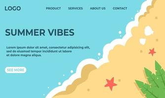 Summer Landing Page Templates