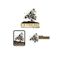 extreme sport logo vector