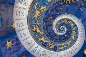 Astrology and alchemy sign background illustration photo