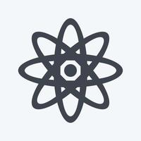 Icon Data Science. suitable for data analytics symbol. glyph style. simple design editable. design template vector. simple symbol illustration vector