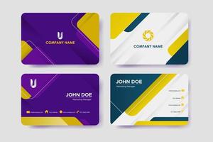 Business Card Template vector