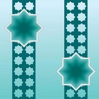 Print Vector Islamic Geometry Background