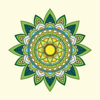 imprimir arte mandala vectorial vector