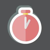 Sticker Timer. suitable for Photo Editing symbol. simple design editable. design template vector. simple symbol illustration vector