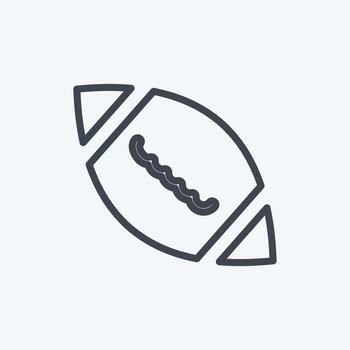 Icon Soccer. suitable for Toy symbol. line style. simple design editable. design template vector. simple symbol illustration vector