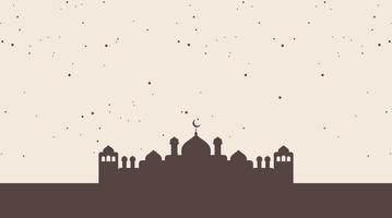 fondo islámico. fondo de eid mubarak. fondo de ramadán kareem. vector