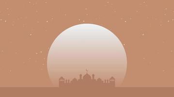 fondo islámico. fondo de eid mubarak. fondo de ramadán kareem. vector