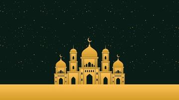 Islamic Background. Eid Mubarak Background. Ramadan Kareem Background. vector