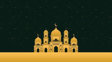 Islamic Background. Eid Mubarak Background. Ramadan Kareem Background. vector