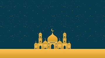 Islamic Background. Eid Mubarak Background. Ramadan Kareem Background. vector