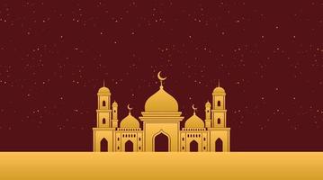 Islamic Background. Eid Mubarak Background. Ramadan Kareem Background. vector