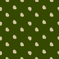 Seamless pattern lemon half engraving. Vintage background of citrus fruits in hand drawn style. vector