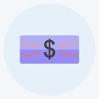 Icon Digital Currency. suitable for digital web symbol. flat style. simple design editable. design template vector. simple symbol illustration vector