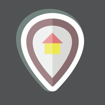 comunidades de pegatinas. adecuado para el símbolo de la comunidad. diseño simple editable. vector de plantilla de diseño. ilustración de símbolo simple