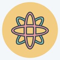 Icon Data Science. suitable for data analytics symbol. color mate style. simple design editable. design template vector. simple symbol illustration vector