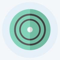 Icon Strategic Focus. suitable for Community symbol. flat style. simple design editable. design template vector. simple symbol illustration vector