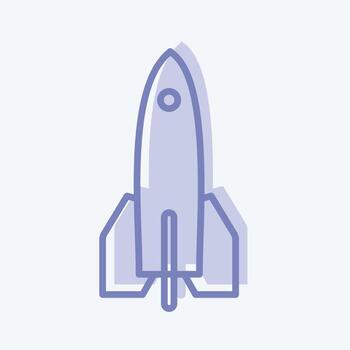 Icon Toy Jet. suitable for Toy symbol. two tone style. simple design editable. design template vector. simple symbol illustration vector