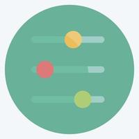 Icon Controls. suitable for web interface symbol. flat style. simple design editable. design template vector. simple symbol illustration vector