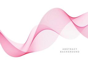 Elegant pink business flowing wave background illustration vector