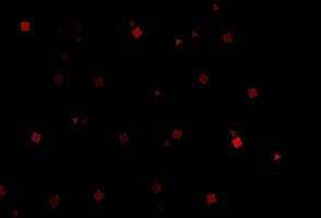 Dark Orange vector backdrop with lines, circles, rhombus.