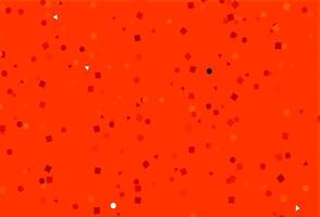Light Orange vector layout with circles, lines, rectangles.