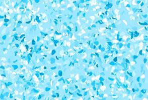 Light blue vector pattern with chaotic shapes.