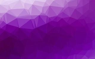 Light Purple vector polygonal template.