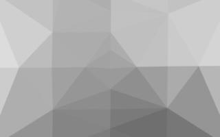 Light Silver, Gray vector polygon abstract background.