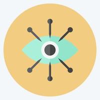 Icon Data Visualization. suitable for data analytics symbol. flat style. simple design editable. design template vector. simple symbol illustration vector