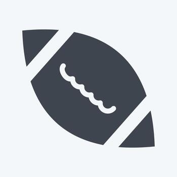 Icon Soccer. suitable for Toy symbol. glyph style. simple design editable. design template vector. simple symbol illustration vector