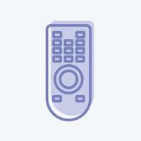 Icon Remote. suitable for Home symbol. two tone style. simple design editable. design template vector. simple symbol illustration