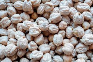 uncooked chickpeas, mediterranean food photo