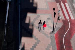 Bilbao, Vizcaya, Spain, 2022-Tourists walking around photo