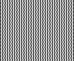 Wave, zigzag lines pattern. Black wavy line on white background. Texture vector - illustration