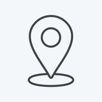 Icon Placeholder. suitable for Web Interface symbol. line style. simple design editable. design template vector. simple symbol illustration vector