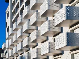 nuevos y modernos apartamentos residenciales de gran altura en estrasburgo foto