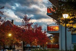 nuevos y modernos apartamentos residenciales de gran altura en estrasburgo foto